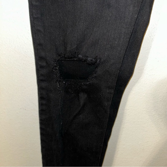 Wild Fable Highest Rise Skinny Ripped Black Jeans - Picture 3 of 7